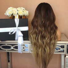 Load image into Gallery viewer, Women Wig Gradient Color Mid-Length Curly Hair Xiangsen W511