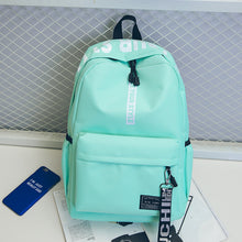 Lade das Bild in den Galerie-Viewer, Backpack Word Campus Middle School Students Mori Style Harajuku Trendy Travel Men Women s shoulder bag