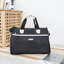 Lade das Bild in den Galerie-Viewer, Short Distance Large Capacity Gym Bag One Shoulder Foldable Light Canvas