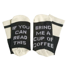 Load image into Gallery viewer, 3 Double Trendy Beer Printed Adult Men's and Women's Socks If You Can Read This Series