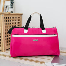 Lade das Bild in den Galerie-Viewer, Short Distance Large Capacity Gym Bag One Shoulder Foldable Light Canvas
