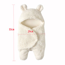 Lade das Bild in den Galerie-Viewer, Infant Super Soft Autumn and Winter Plush Swaddling Wool Lamb Blanket Quilt