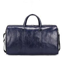 Lade das Bild in den Galerie-Viewer, New Pu Retro Short Business Trip Luggage Bag Large Capacity Lightweight Tote