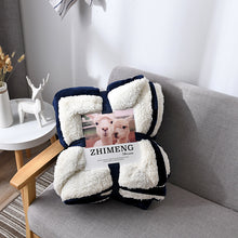 Lade das Bild in den Galerie-Viewer, Berber Fleece Blanket Solid Color Winter Thickened Velvet Blanket Single Double Blanket Double Layer Gift Blanket