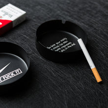 Load image into Gallery viewer, Ashtray Metal Circle Stainless Steel Restaurant Bar KTV Creative Funny Ashtray