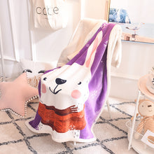 Load image into Gallery viewer, Berber Fleece Blanket Air Conditioning Blanket Sofa Blanket Thickened Children's Double-Layer Flannel