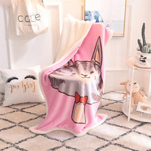 Load image into Gallery viewer, Berber Fleece Blanket Air Conditioning Blanket Sofa Blanket Thickened Children's Double-Layer Flannel