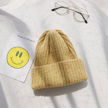 Lade das Bild in den Galerie-Viewer, Warm Winter Knit Beanie Hats Women's Winter Men's Autumn and Winter Wool Keep Warm Plush Pullover Unisex