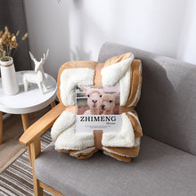 Lade das Bild in den Galerie-Viewer, Berber Fleece Blanket Solid Color Winter Thickened Velvet Blanket Single Double Blanket Double Layer Gift Blanket