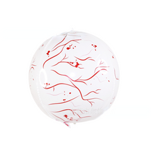 Lade das Bild in den Galerie-Viewer, 20PCs Halloween Party Balloon 22-Inch 4D Aluminum Film Eyeball Green Red