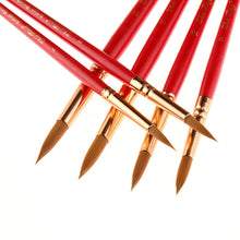 Load image into Gallery viewer, 12 Nylon Wool Red Rod Watercolor Pens Set Art Paint Brushes Pen