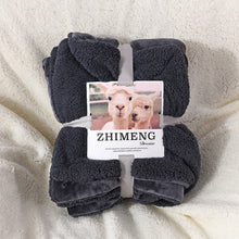 Load image into Gallery viewer, Fleece Blanket Winter Thickened Double Layer Thermal Blanket Winter Leisure Blanket