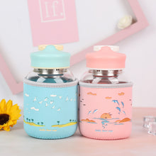 Load image into Gallery viewer, Xmax Christmas Cup Gift Gradient Starry Sky with Tea Strainer Good-looking Glass