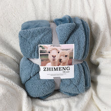 Load image into Gallery viewer, Fleece Blanket Winter Thickened Double Layer Thermal Blanket Winter Leisure Blanket