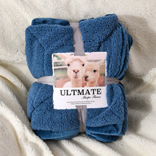 Load image into Gallery viewer, Fleece Blanket Winter Thickened Double Layer Thermal Blanket Winter Leisure Blanket