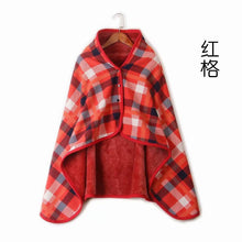 Load image into Gallery viewer, Moisture Absorption Heating and Warm-Keeping Blanket Lunch Break Leg Covering Blanket Small Blanket Lazy Button Blanket