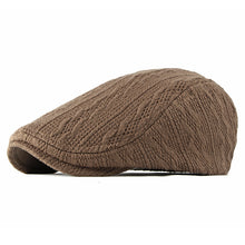 Lade das Bild in den Galerie-Viewer, Warm Winter Knit Beanie Hats Autumn and Winter Hat Young Men Middle-Aged Elderly Peaked Cap Women Unisex