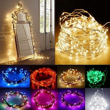Lade das Bild in den Galerie-Viewer, 2/3/4/5/10M LED String Lights for Xmas Christmas Tree Garland Outdoor Party Wedding Decoration