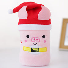 Lade das Bild in den Galerie-Viewer, Christmas Creative Cartoon Santa Claus David's Deer Snowman Pig Hat Flannel