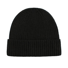 Lade das Bild in den Galerie-Viewer, Warm Winter Knit Beanie Hats Korean Style Women Solid Color Sleeve Cap Unisex