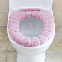 Load image into Gallery viewer, 3pcs Toilet Seat Cover Pads Thicker Winter Warm