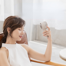 Lade das Bild in den Galerie-Viewer, 2021 New Handheld Refrigeration Little Fan USB Rechargeable Fan Portable, Low Decibel