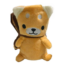 Lade das Bild in den Galerie-Viewer, Cartoon Animal Roll Carpet Creative Flannel Doll Blanket Air Conditioning Blanket Gift Blanket