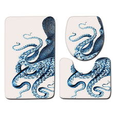 Load image into Gallery viewer, 3pcs Toilet Seat Cover Pads Overseas International Hot-Selling Non-Slip Three-Piece Set Bathroom s Carpet