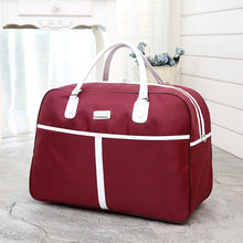 Lade das Bild in den Galerie-Viewer, Backpack Short-Distance Large Capacity Oxford Cloth Gym Folding Outdoor Leisure Luggage shoulder bag