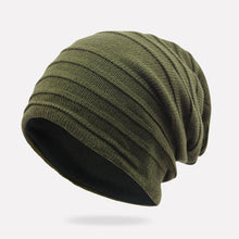 Lade das Bild in den Galerie-Viewer, Warm Winter Knit Beanie Hats Spring and Autumn Korean Style Wool Pile Women's Headscarf Pullover Men's and Women's Ear Protection Unisex