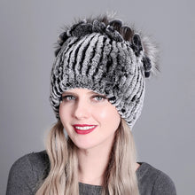 Load image into Gallery viewer, Warm Winter Knit Beanie Hats Wool Woven Thickened Autumn and Winter Warm Colorful Unisex