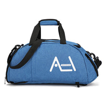 Load image into Gallery viewer, Backpack Multi-Functional Double-Back Men's and Women's Travel Bag Independent Shoe Pouch