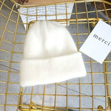 Load image into Gallery viewer, Warm Winter Knit Beanie Hats Double Layer Thickened Fleece-Lined Warm Wool Women Autumn Winter Japanese Plush Unisex
