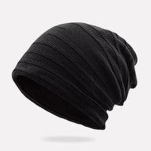 Lade das Bild in den Galerie-Viewer, Warm Winter Knit Beanie Hats Spring and Autumn Korean Style Wool Pile Women's Headscarf Pullover Men's and Women's Ear Protection Unisex