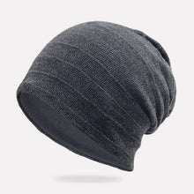 Lade das Bild in den Galerie-Viewer, Warm Winter Knit Beanie Hats Spring and Autumn Korean Style Wool Pile Women's Headscarf Pullover Men's and Women's Ear Protection Unisex