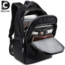 Lade das Bild in den Galerie-Viewer, Backpack Men's Korean-Style Casual USB Men's Breathable and Wearable Business Computer Bag Travel Bag Student Schoolbag