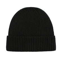 Lade das Bild in den Galerie-Viewer, Warm Winter Knit Beanie Hats Korean Style Women Solid Color Sleeve Cap Unisex