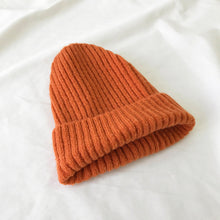 Lade das Bild in den Galerie-Viewer, Warm Winter Knit Beanie Hats Wool Women Korean Style Versatile Student Autumn and Winter Cute Warm Unisex