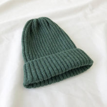 Lade das Bild in den Galerie-Viewer, Warm Winter Knit Beanie Hats Wool Women Korean Style Versatile Student Autumn and Winter Cute Warm Unisex