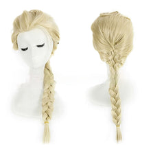 Load image into Gallery viewer, Women Wig Frozen Princess Elsa Same Braid Hair Cover W163