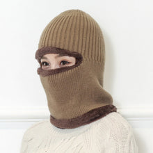 Lade das Bild in den Galerie-Viewer, Warm Winter Knit Beanie Hats Scarf Fleece-Lined Thermal Outdoor Cycling Cold Protection Men's Pullover Unisex