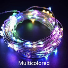 Lade das Bild in den Galerie-Viewer, 2/3/4/5/10M LED String Lights for Xmas Christmas Tree Garland Outdoor Party Wedding Decoration
