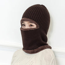 Lade das Bild in den Galerie-Viewer, Warm Winter Knit Beanie Hats Scarf Fleece-Lined Thermal Outdoor Cycling Cold Protection Men's Pullover Unisex