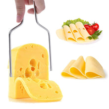 Lade das Bild in den Galerie-Viewer, 2PCSCheese Slicer Stainless Steel Eco-friendly Butter Cutting Board Butter Cutter Knife Board Kitchen Tools