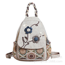 Lade das Bild in den Galerie-Viewer, Backpack Chest Multifunctional Fabric Women Chinese Style Cloth Women shoulder bag