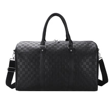 Lade das Bild in den Galerie-Viewer, Travel Bag Portable Large Capacity out Luggage Bag Soft Leather Sports Gym Bag