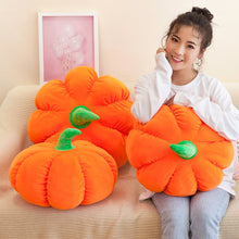 Lade das Bild in den Galerie-Viewer, 2x Halloween Xmas Christmas Gifts Decoration Soft Pumpkin Pillow Vegetable Plush Toy