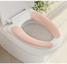 Load image into Gallery viewer, 3pcs Toilet Seat Cover Pads Washable Four Seasons Pad Cushion Repeated Use Happy Day Closestool Cushion