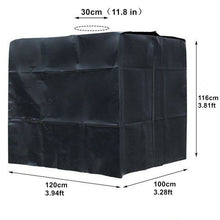 Load image into Gallery viewer, 1000L Barrels Cover Dustproof and Heat Insulation Water Tank Cover Waterproof Fabric Bucket