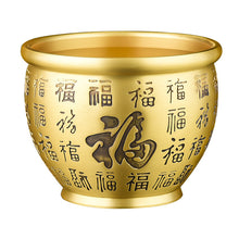 Lade das Bild in den Galerie-Viewer, Ashtray Rice Pot Cornucopia Fortune Pot Desktop Small Copper Ornaments Copper Ashtray